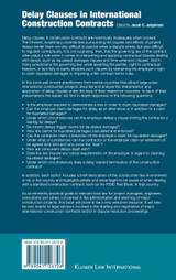 Delay Clauses in International Construction Contracts Delay Clauses in International Construction Contracts