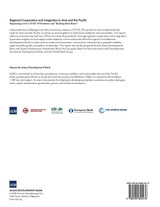 Regional Cooperation and Integration in Asia and the Pacific