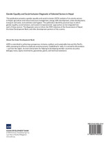 Gender Equality and Social Inclusion Diagnostic of Selected Sectors in Nepal Gender Equality and Social Inclusion Diagnostic of Selected Sectors in Nepal