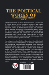 The Poetical Works Of Oliver Wendell Holmes Vol. 3