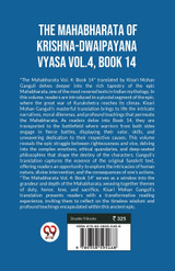 The Mahabharata of Krishna-Dwaipayana Vyasa Vol.4, Book 14 The Mahabharata of Krishna-Dwaipayana Vyasa Vol.4, Book 14