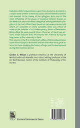 Quaestiones super Priora Analytica Aristotelis