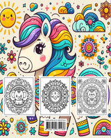 Einfaches Mandalas-Malbuch für Kinder Einfaches Mandalas-Malbuch für Kinder