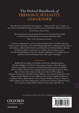 The Oxford Handbook of Theology, Sexuality, and Gender The Oxford Handbook of Theology, Sexuality, and Gender