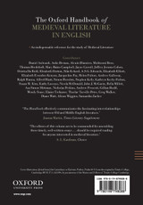 The Oxford Handbook of Medieval Literature in English The Oxford Handbook of Medieval Literature in English
