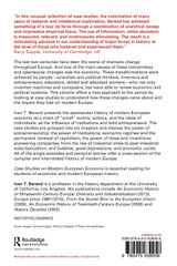 Case Studies on Modern European Economy