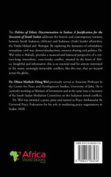 POLITICS OF ETHNIC DISCRIMINATION IN SUDAN POLITICS OF ETHNIC DISCRIMINATION IN SUDAN