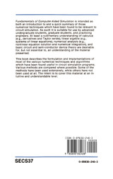 Fundamentals of Computer-Aided Circuit Simulation