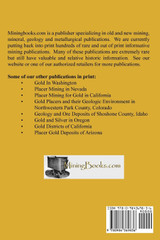Gold Placers and Their Geologic Environment in Northwestern Park County, Colorado