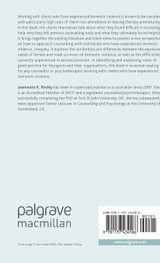 Counselling and Psychotherapy after Domestic Violence Counselling and Psychotherapy after Domestic Violence