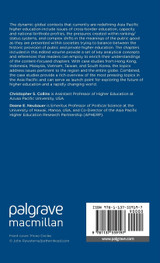 Redefining Asia Pacific Higher Education in Contexts of Globalization