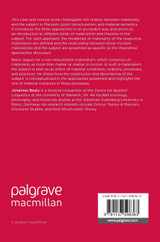 Materiality and Subject in Marxism, (Post-)Structuralism, and Material Semiotics Materiality and Subject in Marxism, (Post-)Structuralism, and Material Semiotics