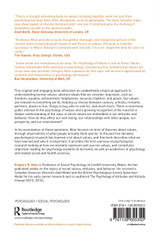 The Psychology of Human Values