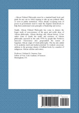 AFRICAN POLITICAL PHILOSOPHY AFRICAN POLITICAL PHILOSOPHY