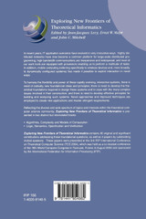 Exploring New Frontiers of Theoretical Informatics