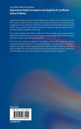 Approximate Global Convergence and Adaptivity for Coefficient Inverse Problems Approximate Global Convergence and Adaptivity for Coefficient Inverse Problems