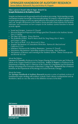 Synaptic Mechanisms in the Auditory System