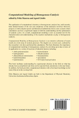 Computational Modeling of Homogeneous Catalysis
