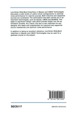 Low-Noise Wide-Band Amplifiers in Bipolar and CMOS Technologies