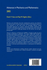 Advances in Mechanics and Mathematics