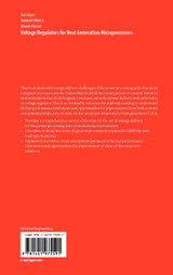 Voltage Regulators for Next Generation Microprocessors Voltage Regulators for Next Generation Microprocessors