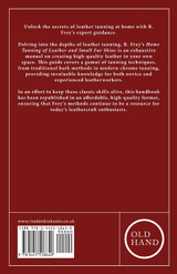 Home Tanning of Leather and Small Fur Skins Home Tanning of Leather and Small Fur Skins