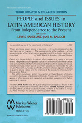People and Issues in Latin American History Vol II People and Issues in Latin American History Vol II
