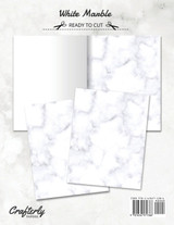 White Marble Stationery Paper White Marble Stationery Paper