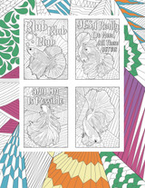Betta Coloring Book (Fish Coloring Book) Betta Coloring Book (Fish Coloring Book)
