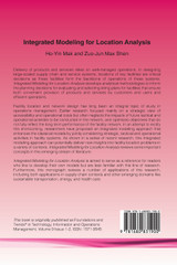 Integrated Modeling for Location Analysis