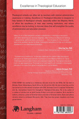 Excellence in Theological Education