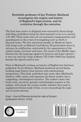 A Sketch of English Legal History A Sketch of English Legal History