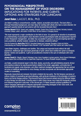 Psychosocial Perspectives on the Management of Voice Disorders Psychosocial Perspectives on the Management of Voice Disorders