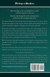 Marriage In Abundance's Date Plans for Married Couples Marriage In Abundance's Date Plans for Married Couples