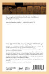 Des symptômes intellectuels de la folie. 2e édition Des symptômes intellectuels de la folie. 2e édition