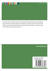 Heinrich von Kleists "Lebensplan" im Kontext seiner Schriften. Eine Analyse