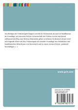 Theorie und Praxis buddhistischer und christlicher Ordensregeln am Beispiel des asiatischen Filmes „Samsara" (2001)