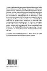 Investor Relations in der Unternehmenskommunikation