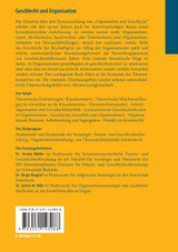 Geschlecht und Organisation Geschlecht und Organisation