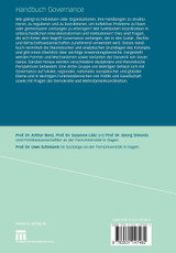 Handbuch Governance