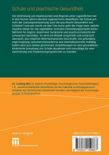 Schule und psychische Gesundheit Schule und psychische Gesundheit