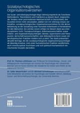 Sozialpsychologisches Organisationsverstehen