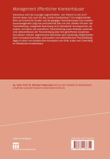 Management öffentlicher Krankenhäuser Management öffentlicher Krankenhäuser