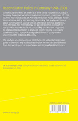 Reconciliation Policy in Germany 1998-2008
