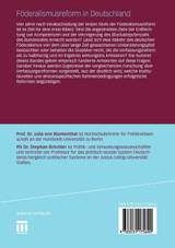 Föderalismusreform in Deutschland