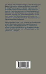 Politische Sozialisation Politische Sozialisation