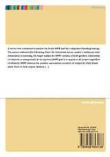 BMW Brand Audit
