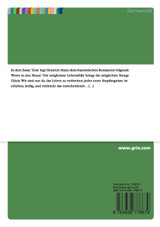 Das Ideal des Geistes und seine Erfüllung - Zur Todesthematik im Werke Heinrich Manns Das Ideal des Geistes und seine Erfüllung - Zur Todesthematik im Werke Heinrich Manns