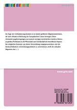 Kann das Konzept der zirkulären Migration als ein Entwicklungsinstrument angesehen werden? Kann das Konzept der zirkulären Migration als ein Entwicklungsinstrument angesehen werden?
