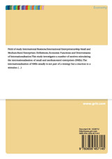 Small and Medium-Sized Enterprises Small and Medium-Sized Enterprises